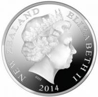 (№2014) Монета Новая Зеландия 2014 год 1 Dollar (1914 году для царя и Империи)
