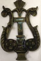 Подставка для перьев 19 век Трезубец