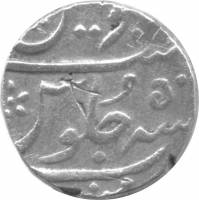 (№1756km176) Монета Индия 1756 год 1 Rupee (Аламгир II в)