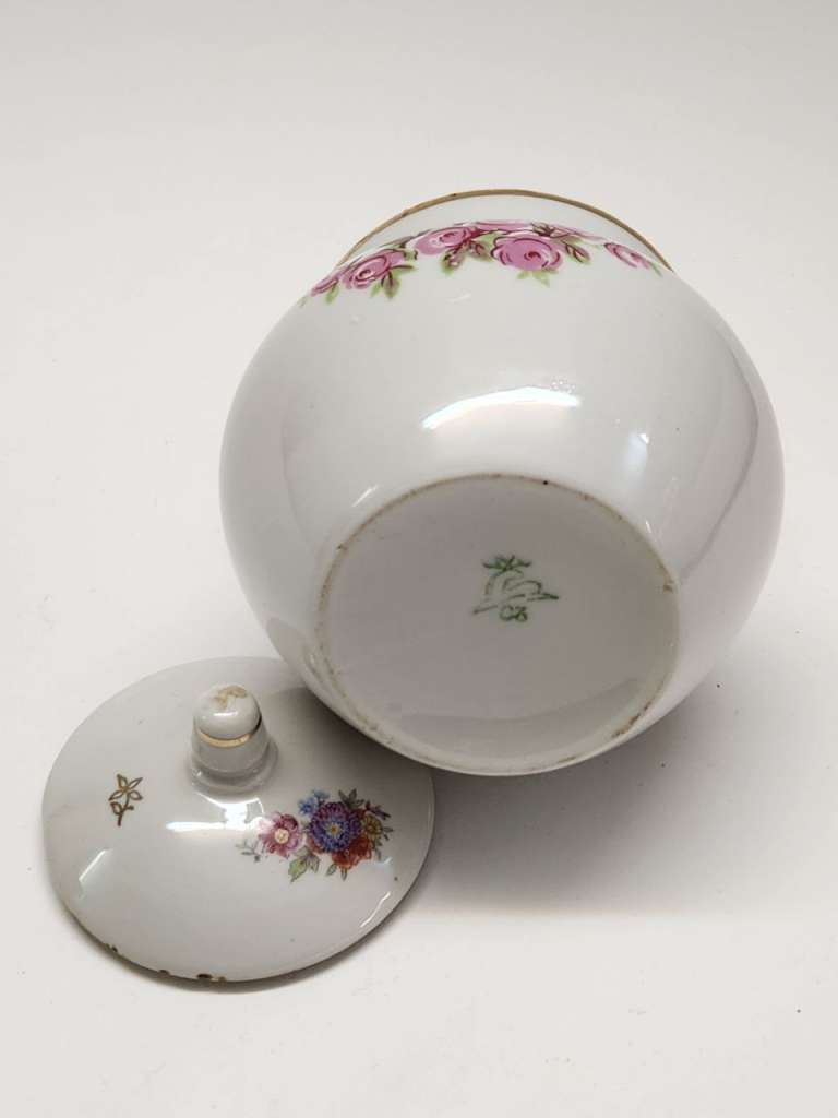 Сахарница Кузяево СССР высота 13 см