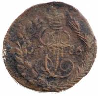 (1786, ЕМ) Монета Россия-Финдяндия 1786 год 1/4 копейки   Полушка Медь  UNC
