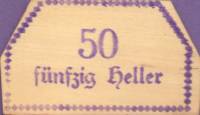 (№1920) Банкнота Австрия 1920 год "50 Heller"