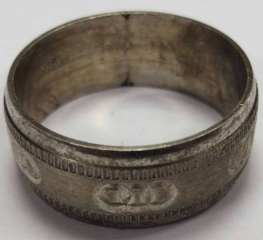 Кольцо обручальное, серебро, 925 пр