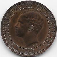 () Монета Португалия 1910 год 5  ""   Бронза  UNC