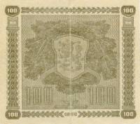 (,) Банкнота Финляндия 1939 год 100 марок    UNC