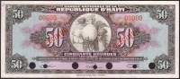 (№1964P-188s) Банкнота Гаити 1964 год "50 Gourdes"