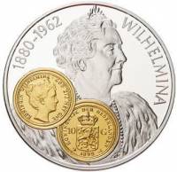 (№2001km70) Монета Ниделандские Антильские острова 2001 год 10 Gulden (10 Гульден Вильгельмина)