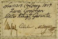 (№1807P-S1454) Банкнота Германия 1807 год "2 Groschen"