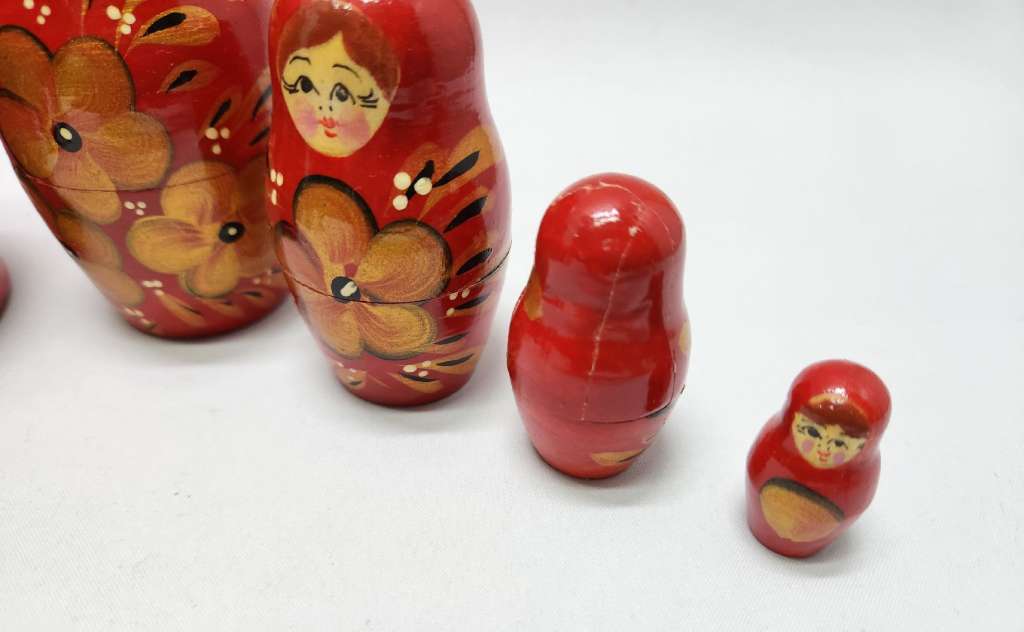Набор Матрешек 2 шт (требуют ремонта)