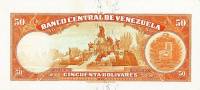 (№1965P-47b) Банкнота Венесуэла 1965 год "50 Boliacute;vares"