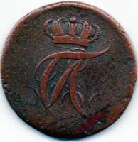(№1822km78.1) Монета Германия (Германская Империя) 1822 год 4 Pfennige