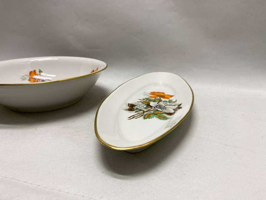 Салатник и селедочница Дулево