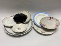 Набор тарелки блюдца разного диаметра, 10 шт