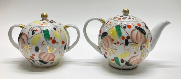 Чайник заварочный + сахарница, ЛФЗ
