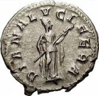 (№ (Без даты) ) Монета Римская империя 1970 год 1 Denarius