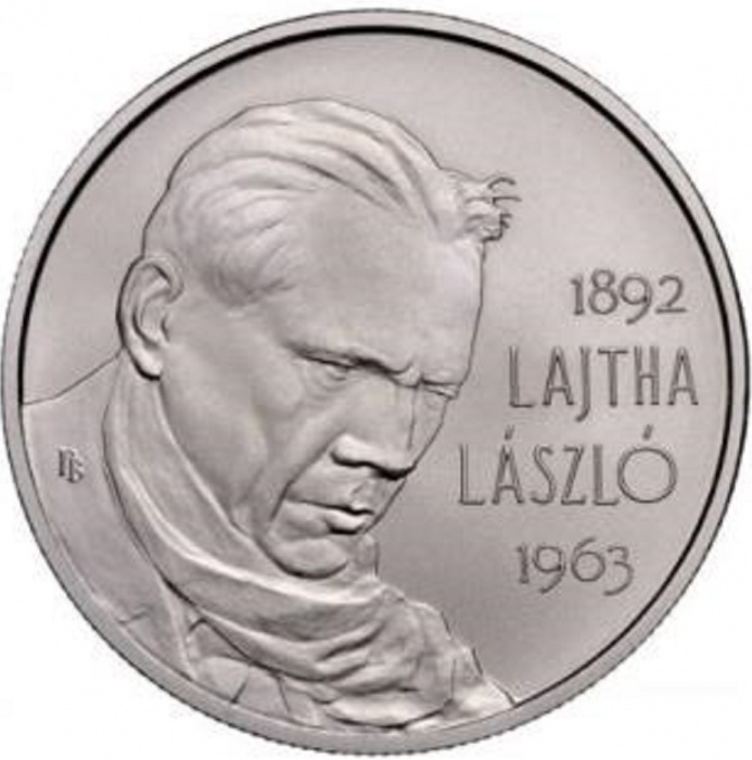 (2017) Монета Венгрия 2017 год 5000 форинтов &quot;Ласло Лайто&quot;  Серебро Ag 925  PROOF