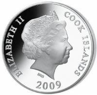 () Монета Острова Кука 2009 год 10  ""    AU