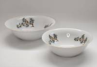 Салатники (пиалы супницы глубокие тарелки) 2 шт Сосновая ветка