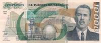 (1989) Банкнота Мексика 1989 год 10 000 песо "Ласаро Карденас"   UNC