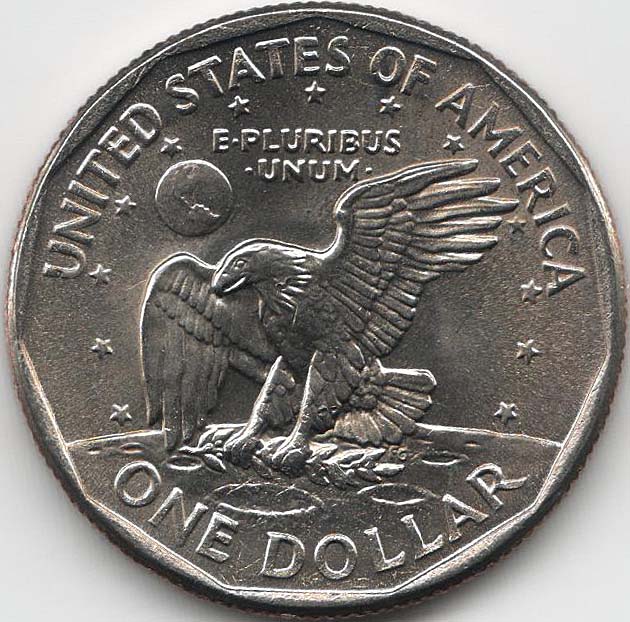 (1981d) Монета США 1981 год 1 доллар   Сьюзен Энтони Медь-Никель  UNC