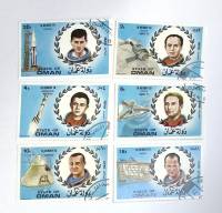 (--)Набор марок Оман "6 шт."  Гашёные  , III Θ