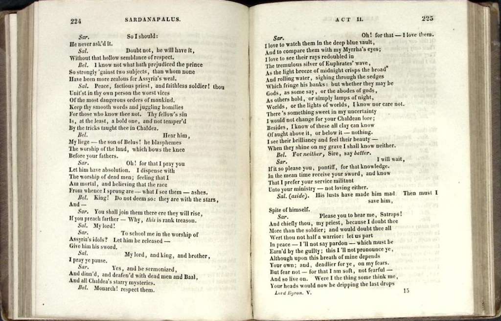 Книга Сочинения лорда Байрона 1842 Том 5 Лейпциг Твёрдая обл. 438 с. Без илл.
