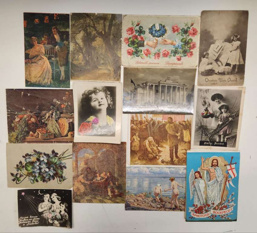 Открытки, почтовые карточки винтаж 36 шт