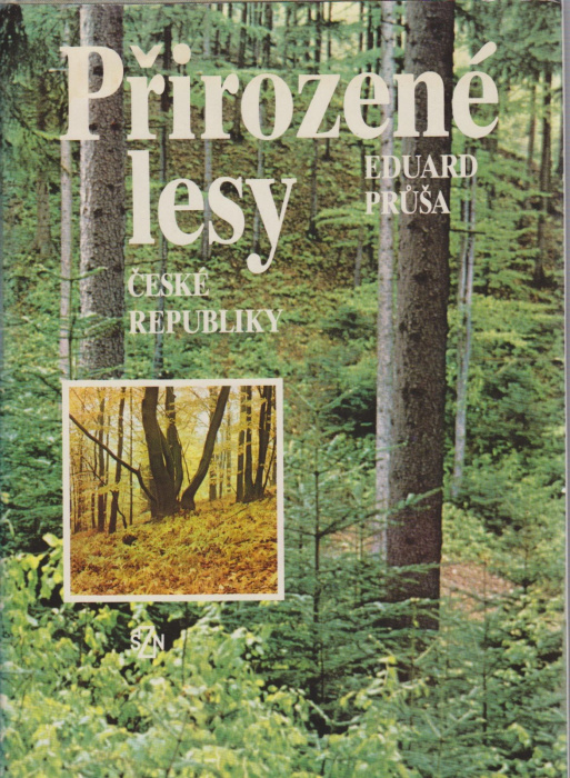 Книга &quot;Prirozene lesy Ceske republiky&quot; E. Prusa Прага 1990 Твёрдая обл. + суперобл 248 с. С цветными