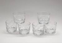 Стопки широкие толстое дно СОЗ 6 штук Гусь Хрустальный