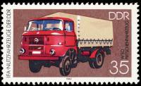 (1982-091) Марка Германия (ГДР) "Бортовой грузовик"    Транспорт III Θ