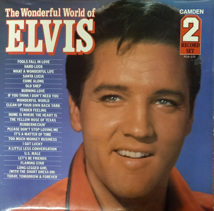 Набор виниловых пластинок (2 шт) &quot;Elvis. The wondefu World of Elvis&quot; Camden 300 мм. (Сост. отл.)
