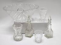 Салатник Ваза Бутылочки 2 шт Сапожок Стопка Хрусталь СССР