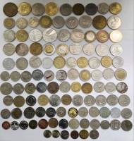 Набор иностранных монет 110 штук