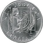 (№2005km268) Монета Италия 2005 год 10 Euro (60-летие ООН)