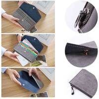 Бумажник женский "LaCartera", 1 отделение на клепке для кредитных карт и чеков, 1 отделение на молни