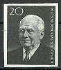 (1960-039) Марка Германия (ГДР) "Вильгельм Пик"    Смерть президента II Θ