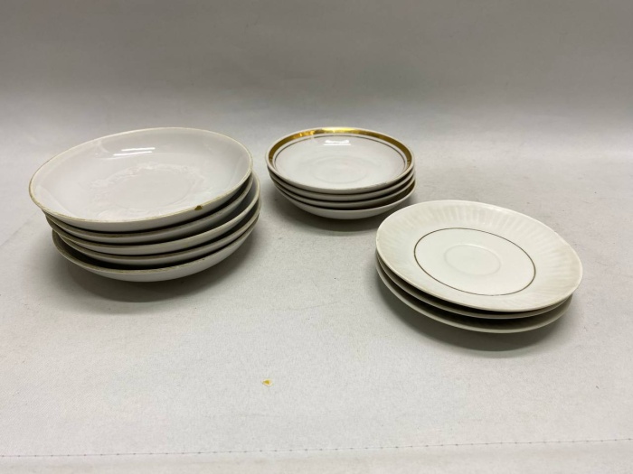 Чайные блюдца 12 шт