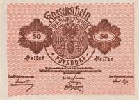 (№1920) Банкнота Австрия 1920 год "50 Heller"