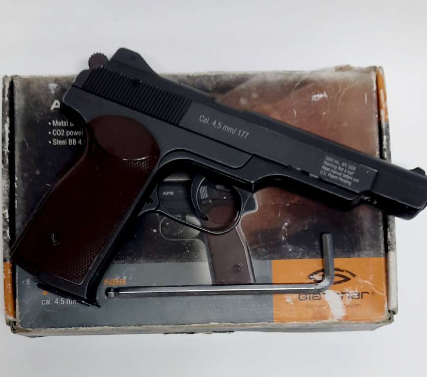 Пистолет пневматический Gletcher APS NBB, США (сост. на фото)