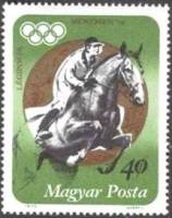 (1973-013) Марка Венгрия "Золотая медаль А. Бальцо"    Медалисты Летних Олимпийских игр 1972 года в 