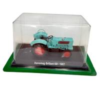 Тракторы история люди машины модель Hanomag Brillant 601 1967 в коробке-блистере без журнала