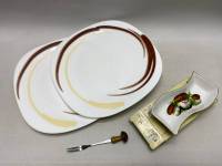 Блюдо сервировочное 27 см и салатник