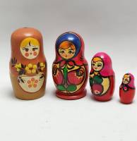 Набор Матрешек 4 шт (сост. на фото)