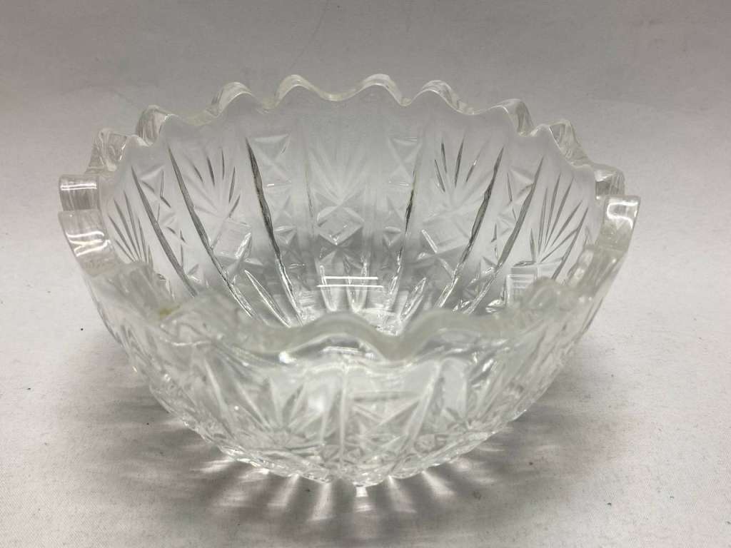 Салатник, конфетница хрусталь 4 шт
