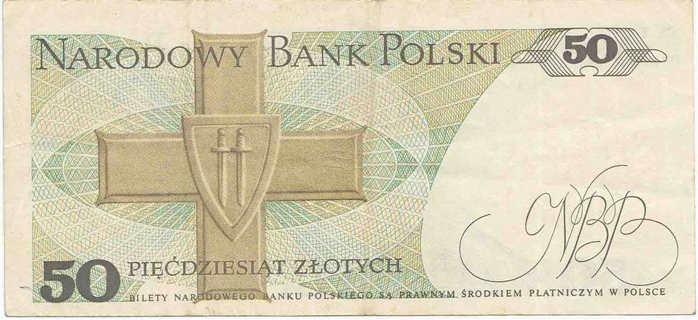 (1988) Банкнота Польша 1988 год 50 злотых &quot;Кароль Сверчевский&quot;   XF