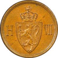 (№1906km361) Монета Норвегия 1906 год 1 Oslash;re