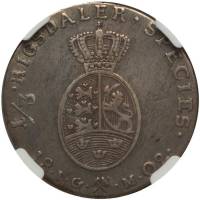 (№1795km266) Монета Норвегия 1795 год 1/3 Speciedaler
