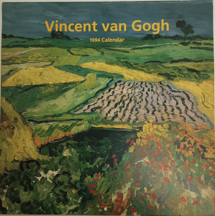 Книга &quot;Vincent van Gogh&quot; Календарь 1994 New York 1993 Мягкая обл. 24 с. С цветными иллюстрациями