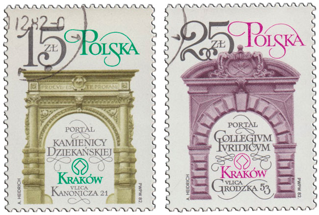 (1982-) Марка Польша &quot;&quot;      III не использовать Θ