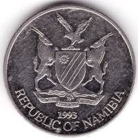 (№1993km1) Монета Намибия 1993 год 5 Cents
